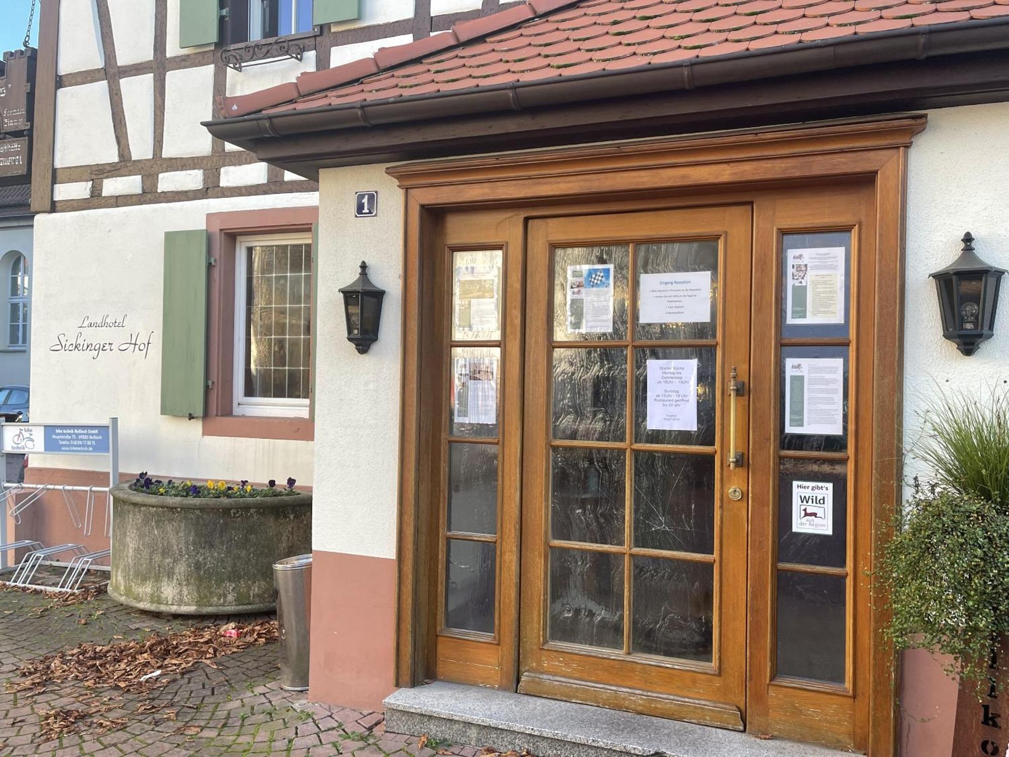 Landhotel Sickinger Hof Walldorf  Zewnętrze zdjęcie